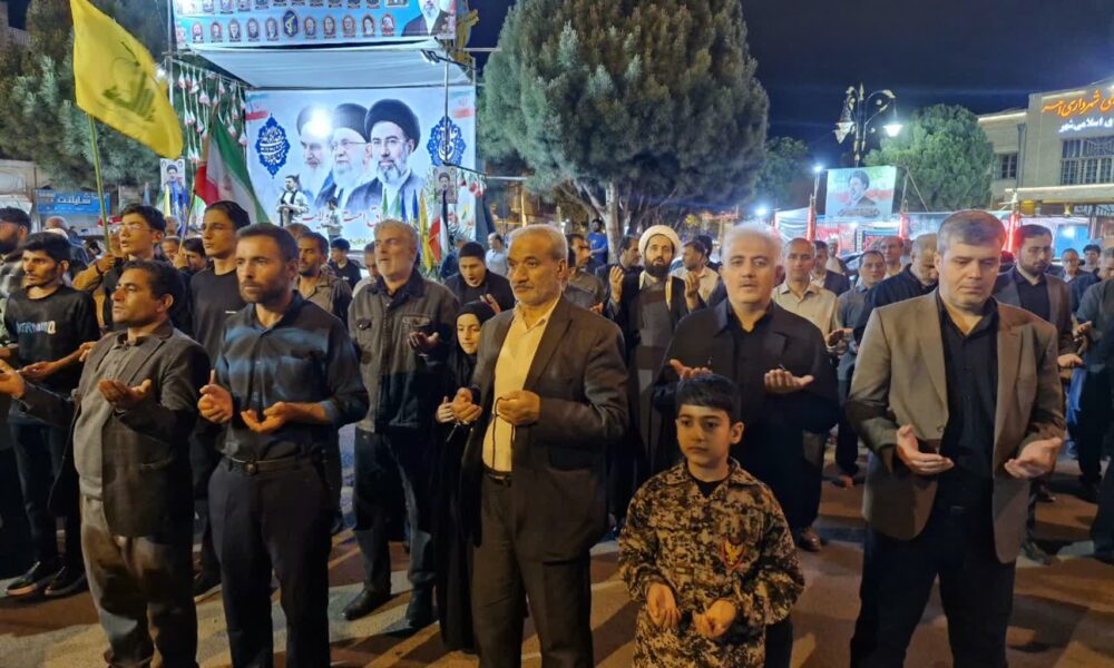 گزارش تصویری /موج ۱۰۶ حضور دشمنشکن اهریها در سنگر خیابان