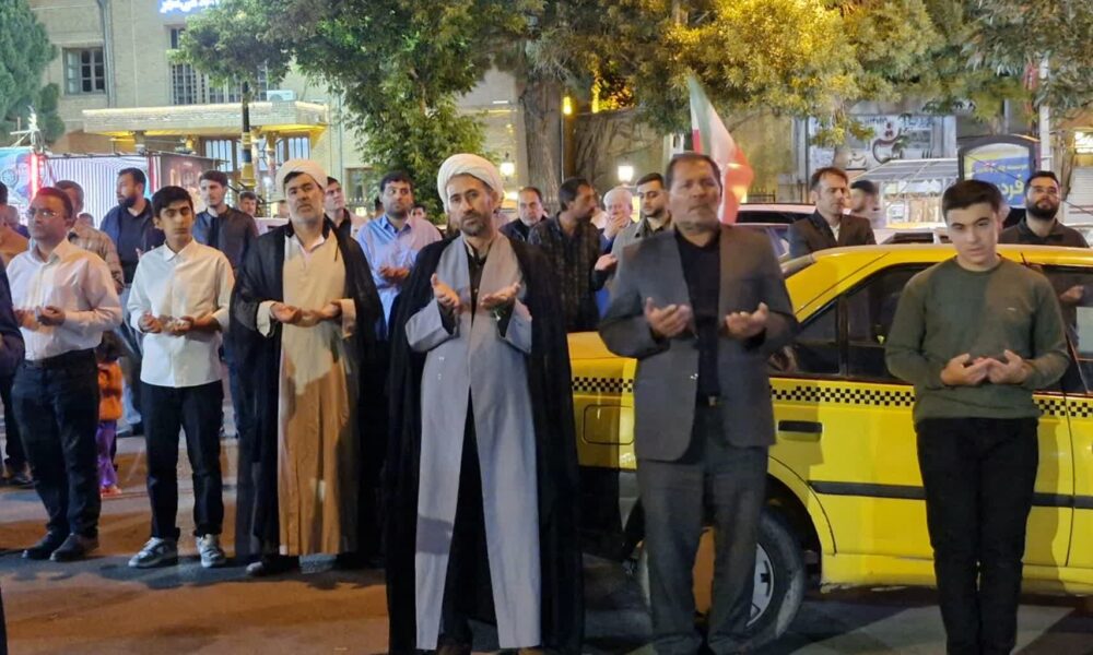 گزارش تصویری /موج ۱۰۶ حضور دشمنشکن اهریها در سنگر خیابان