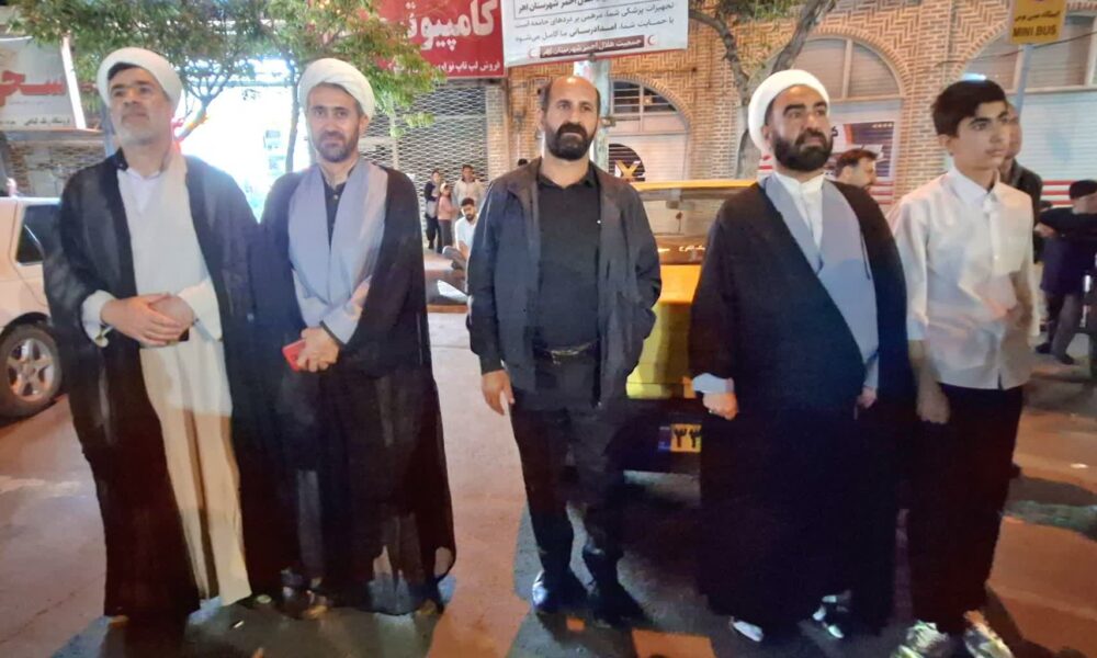 گزارش تصویری /موج ۱۰۶ حضور دشمنشکن اهریها در سنگر خیابان