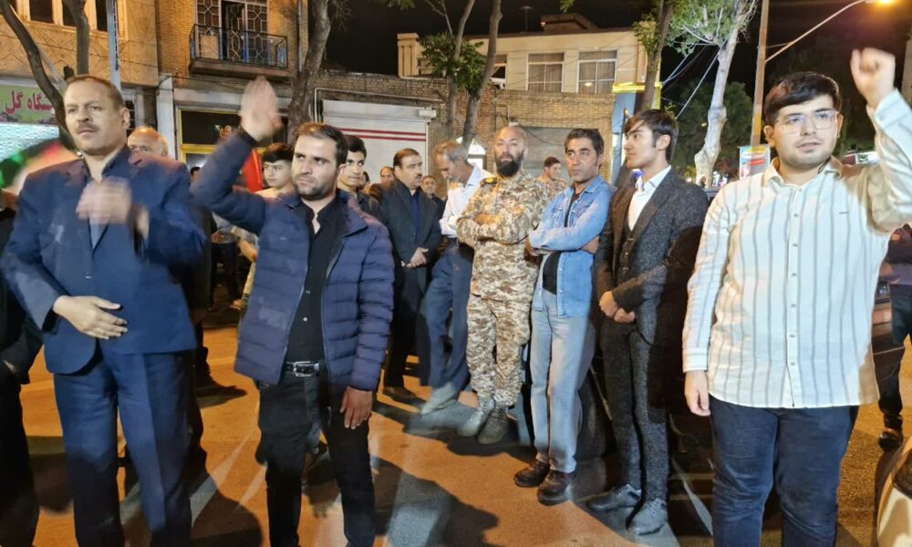 گزارش تصویری /موج ۱۰۶ حضور دشمنشکن اهریها در سنگر خیابان