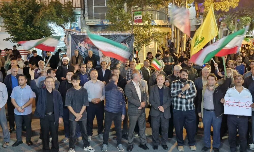 گزارش تصویری /موج ۱۰۶ حضور دشمنشکن اهریها در سنگر خیابان