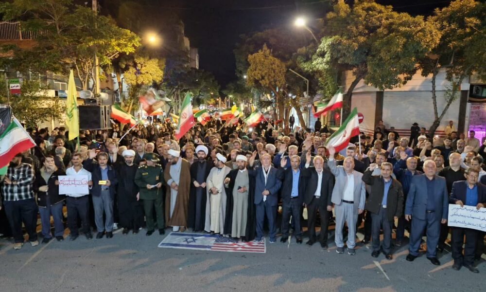 گزارش تصویری /موج ۱۰۶ حضور دشمنشکن اهریها در سنگر خیابان
