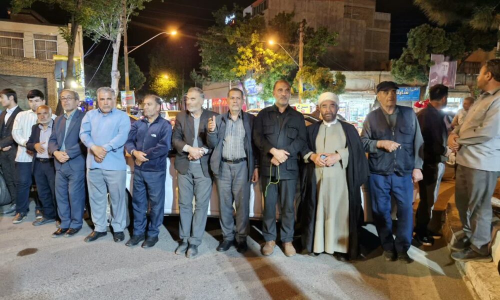 گزارش تصویری /موج ۱۰۶ حضور دشمنشکن اهریها در سنگر خیابان