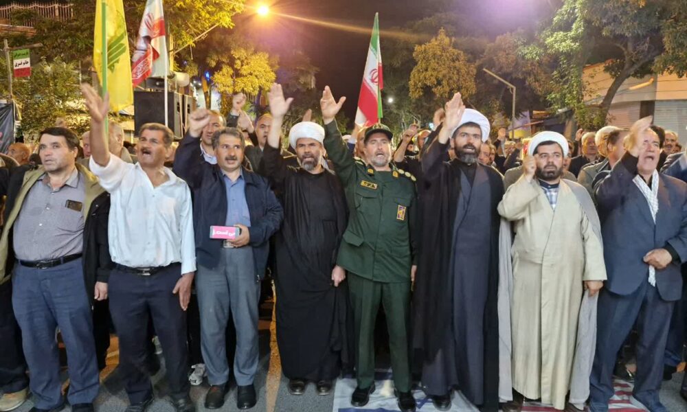 گزارش تصویری /موج ۱۰۶ حضور دشمنشکن اهریها در سنگر خیابان